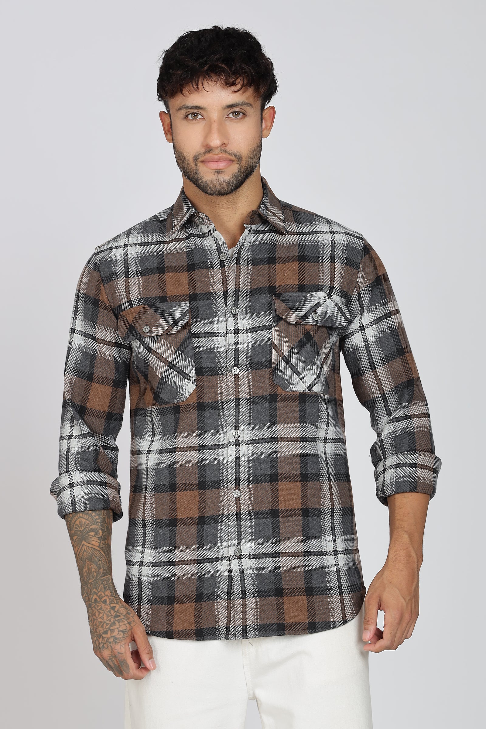 Cotton Checks Shirt