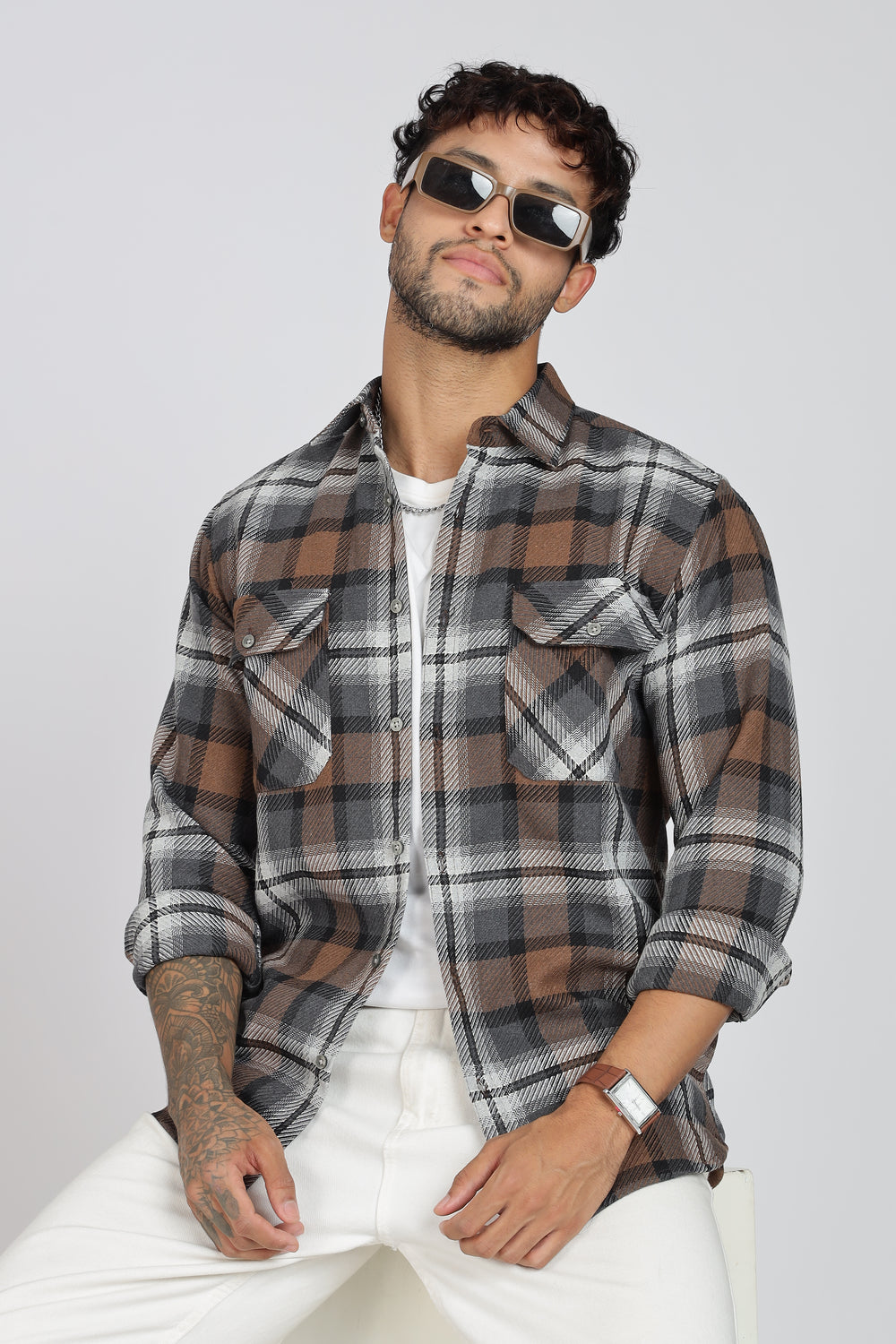 Cotton Checks Shirt