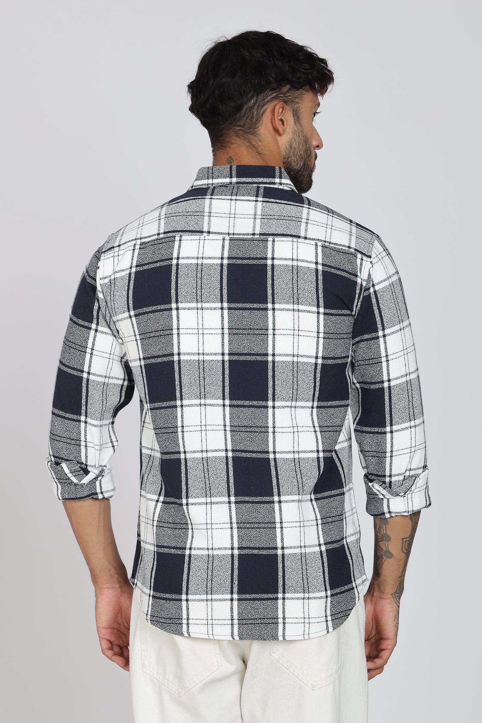 Pure Cotton Checks Shirt