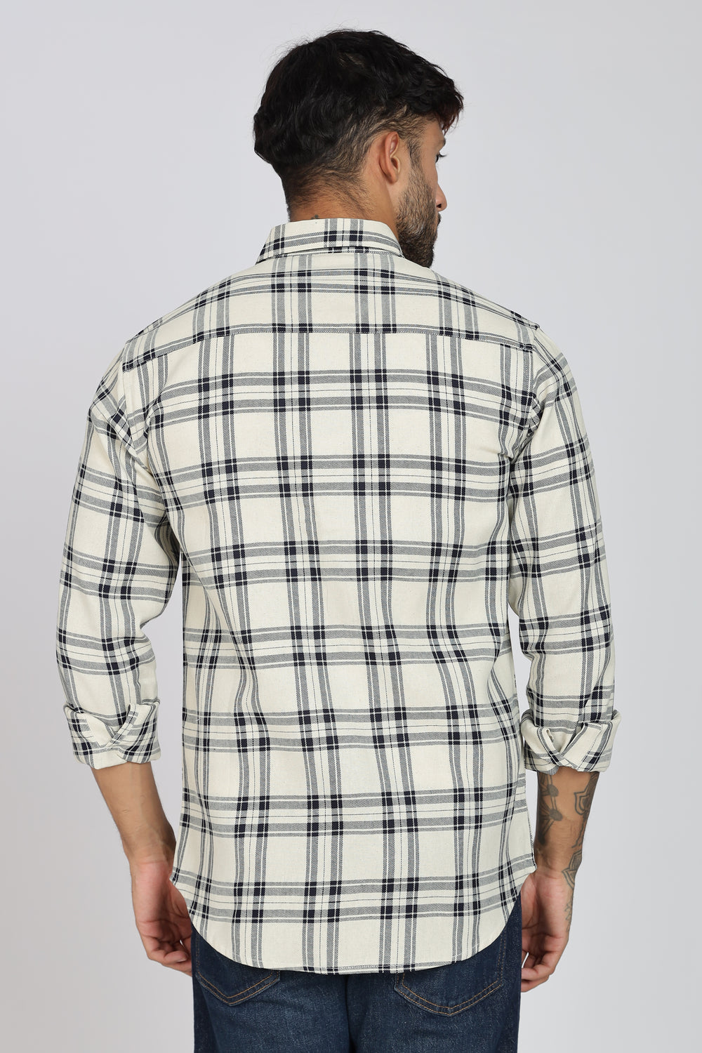 Pure Cotton Checks Shirt