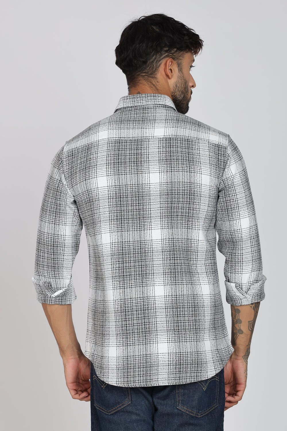 Pure Cotton Checks Shirt