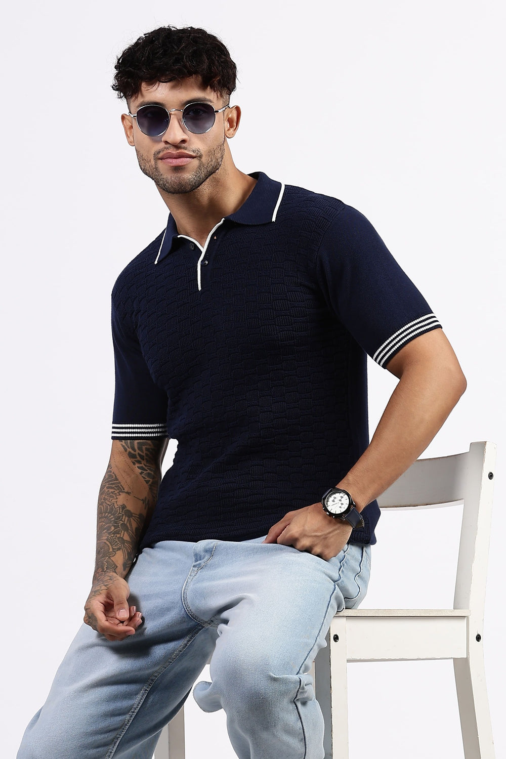 Navy blue Polo Tshirt