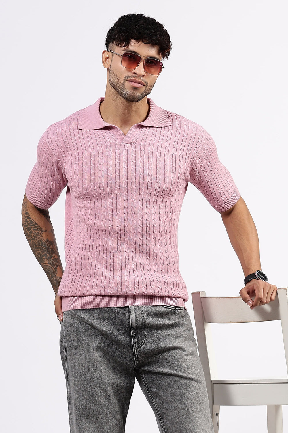 Pink Polo Tshirt
