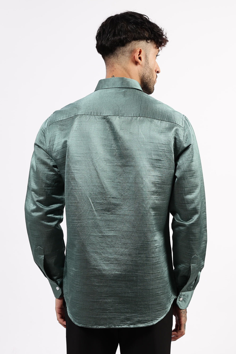 Premium 100% Mulberry silk Taffeta Fabric shirt