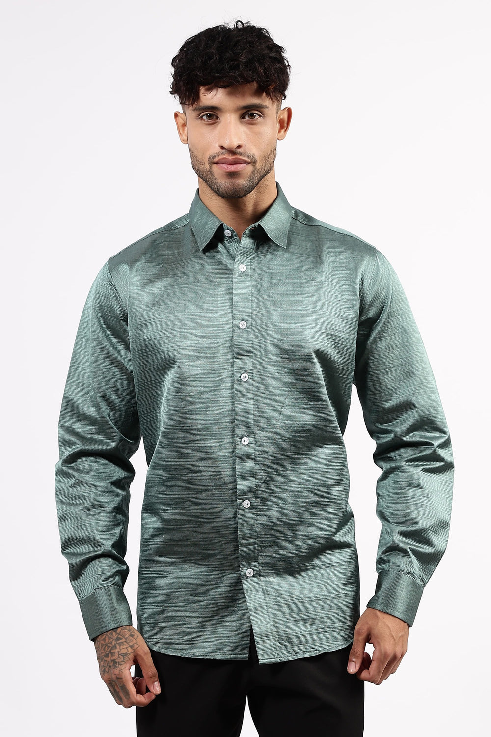 Premium 100% Mulberry silk Taffeta Fabric shirt