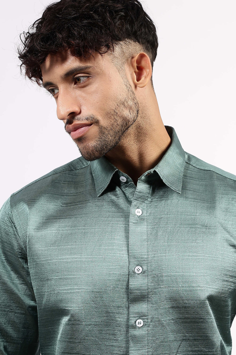 Premium 100% Mulberry silk Taffeta Fabric shirt