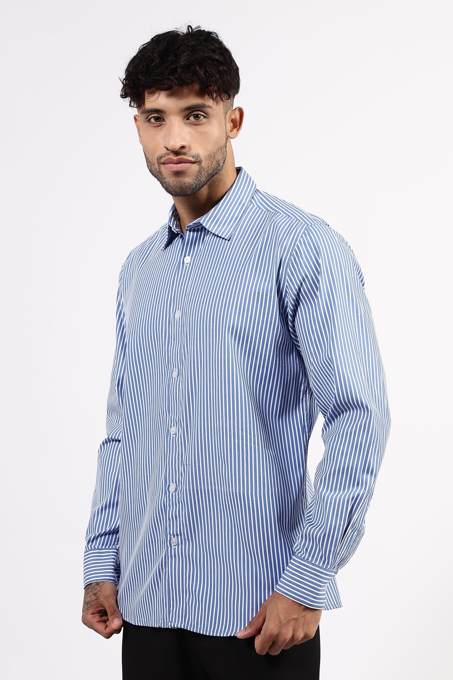 Formal stripe shirt