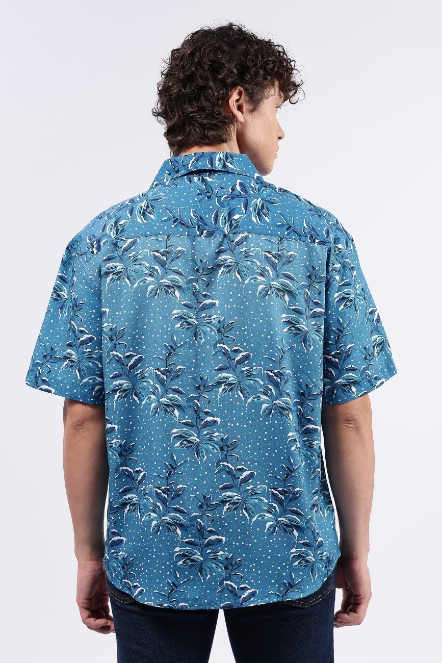 Blue Lagoon Cuban Shirt