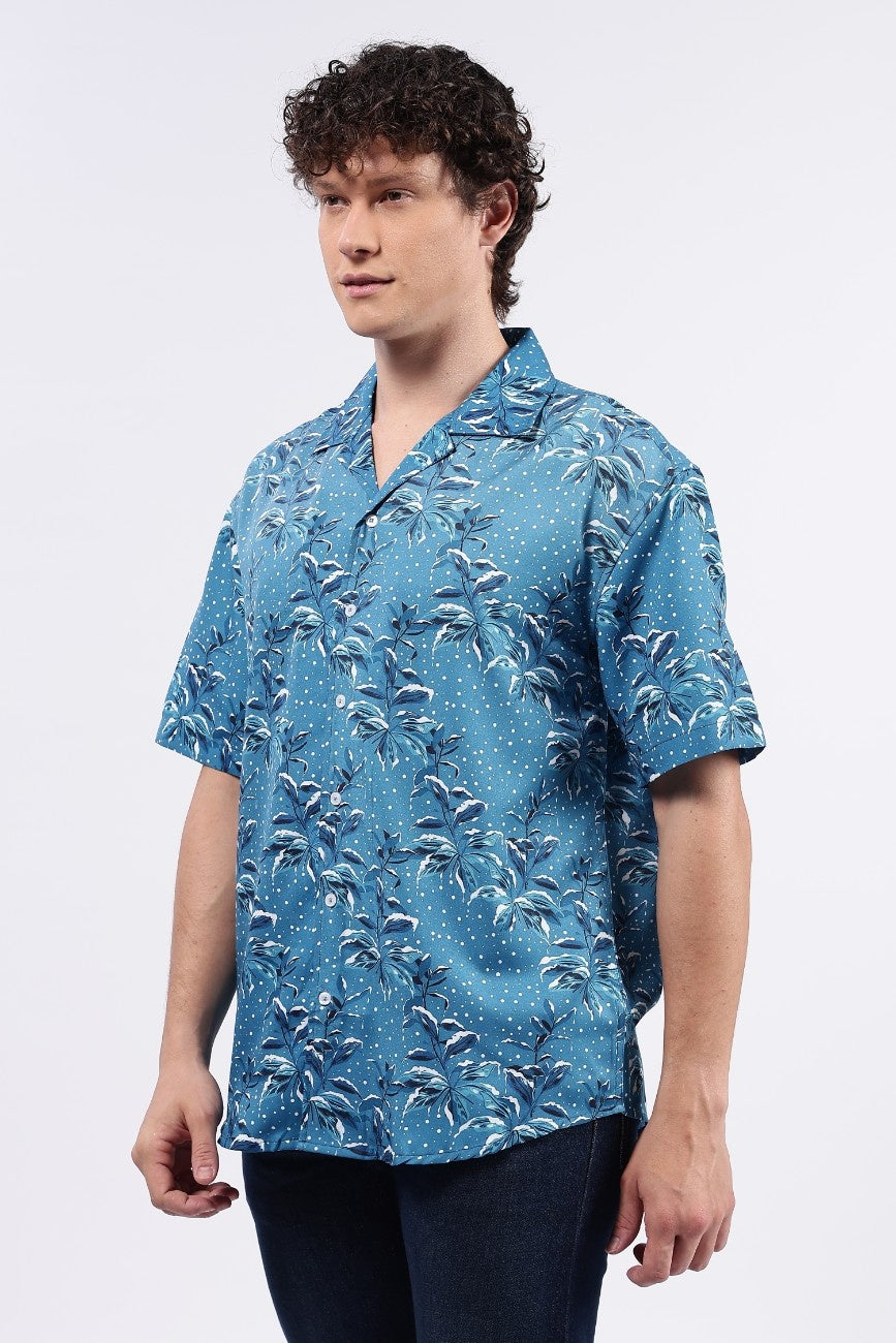 Blue Lagoon Cuban Shirt