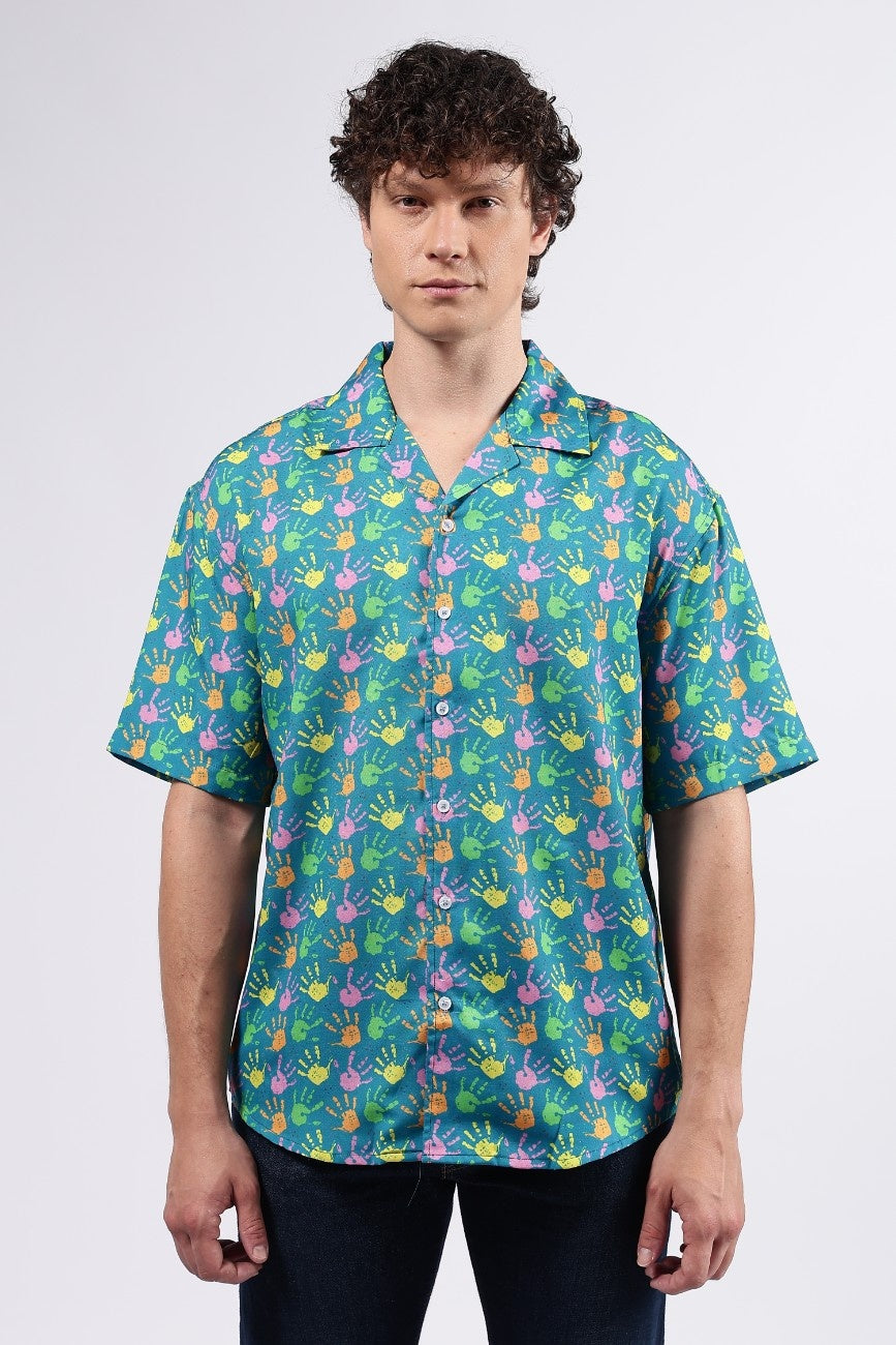 Tropical Bloom Cuban Shirt