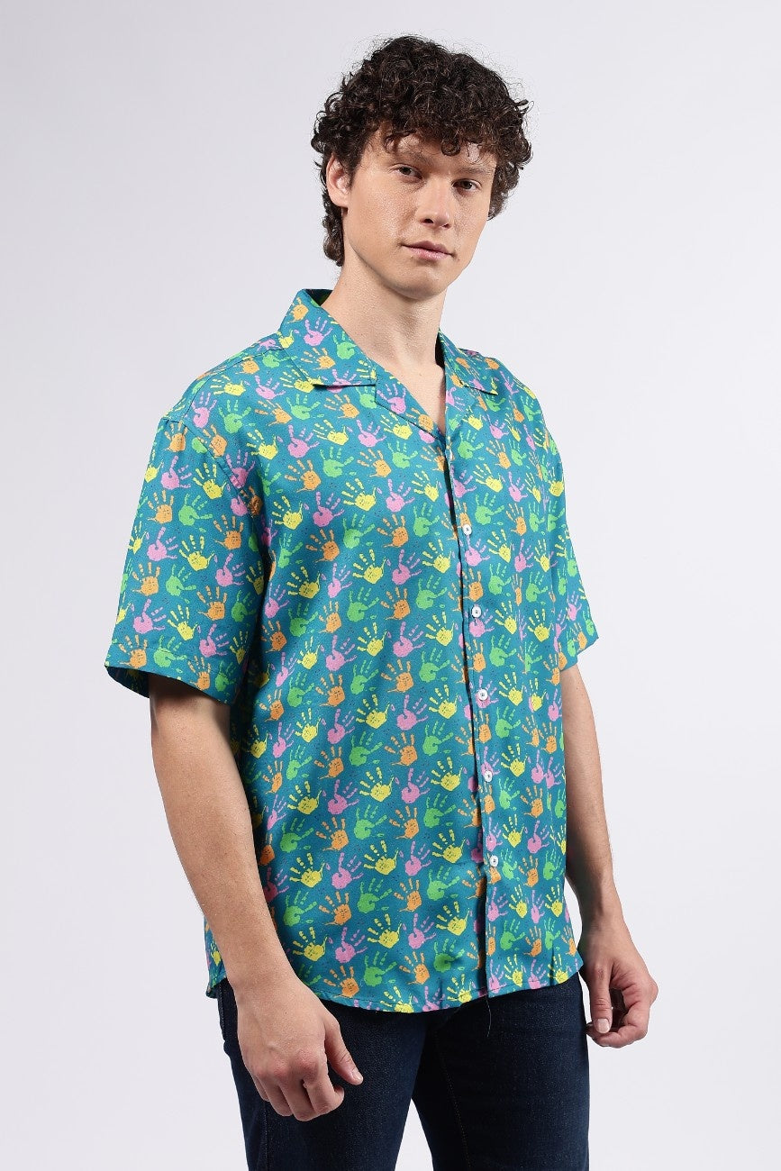 Tropical Bloom Cuban Shirt