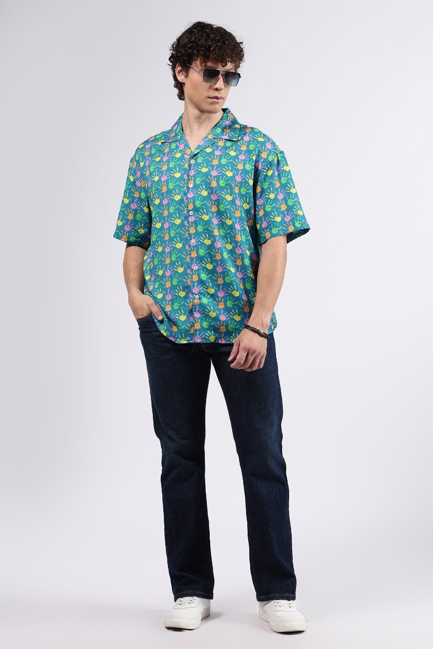 Tropical Bloom Cuban Shirt