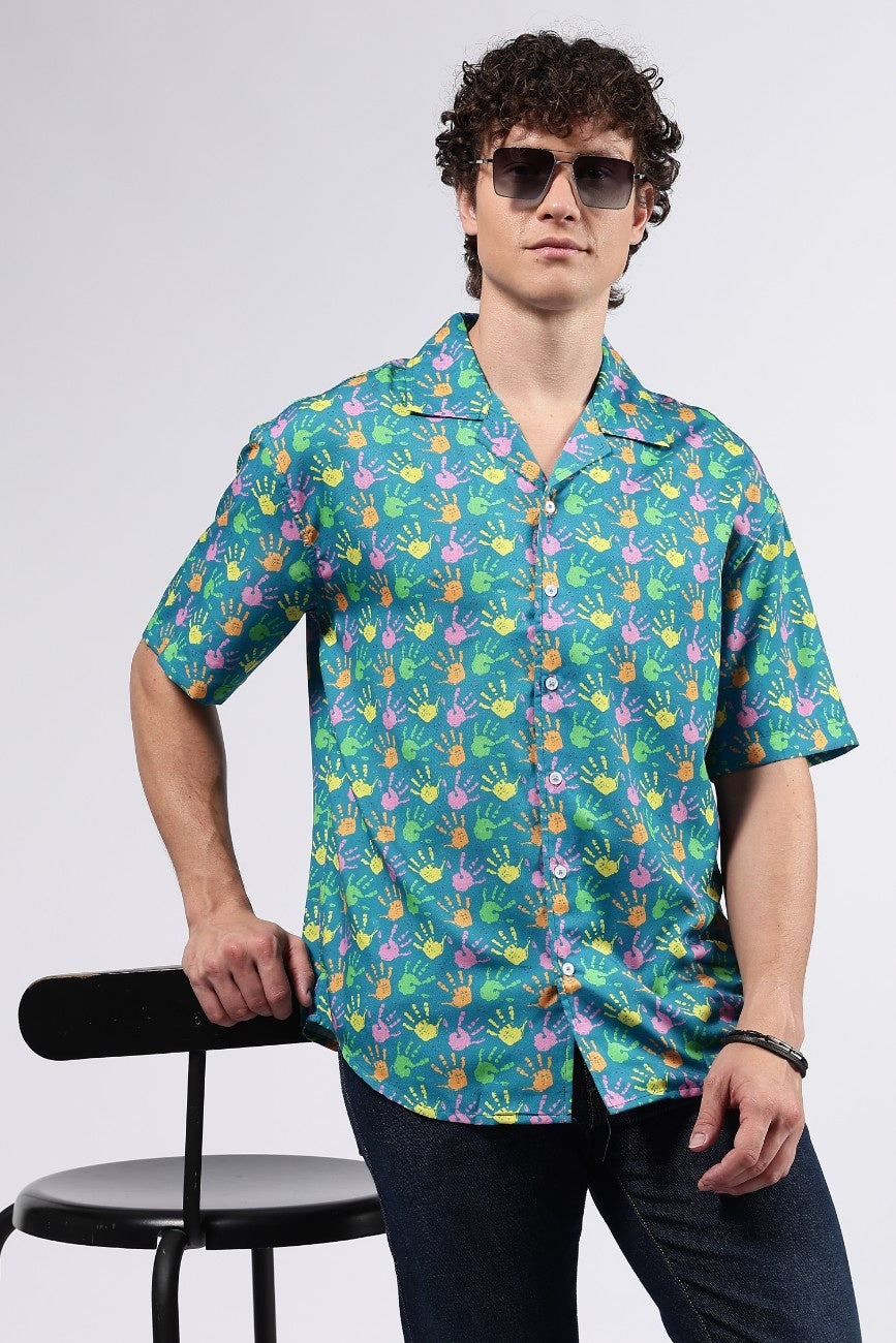 Tropical Bloom Cuban Shirt