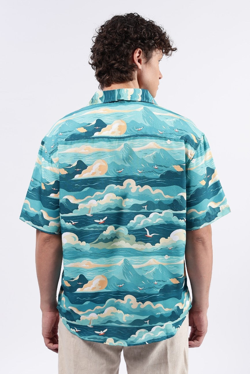 Ocean Mirage Cuban Shirt