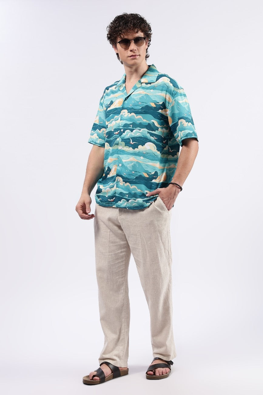 Ocean Mirage Cuban Shirt