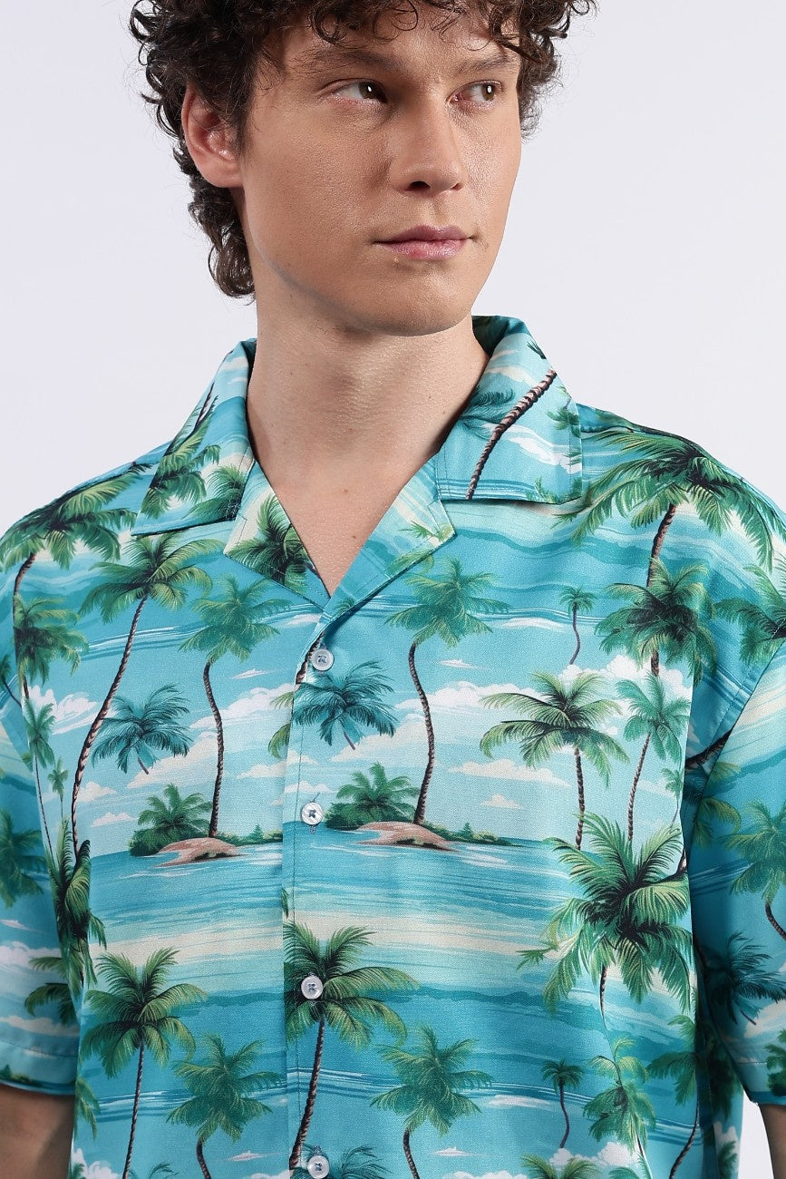 Beach Cuban Shirt