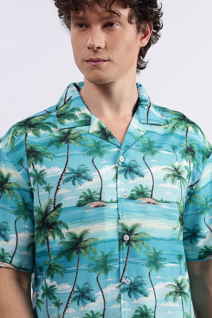 Beach Cuban Shirt