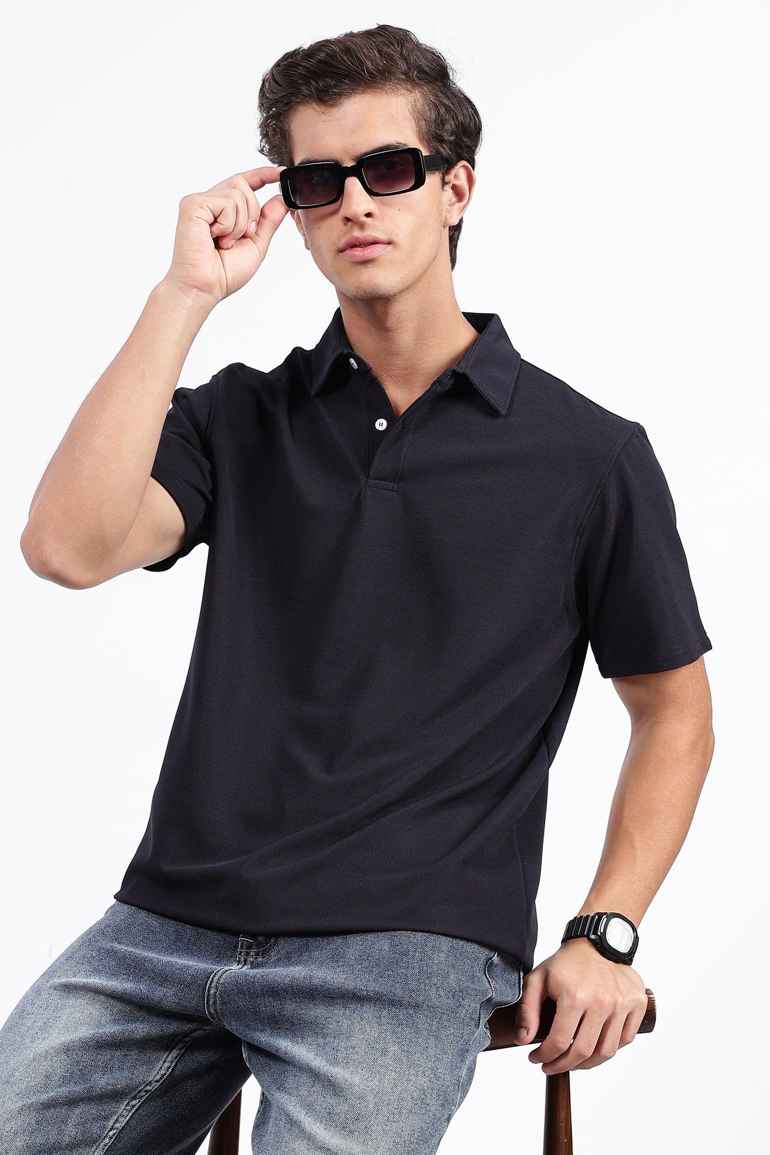Classic Dark Grey Polo