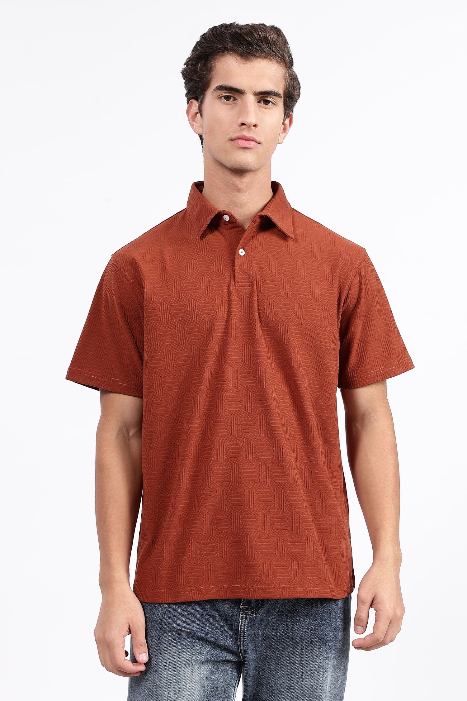 Dark Rust Polo