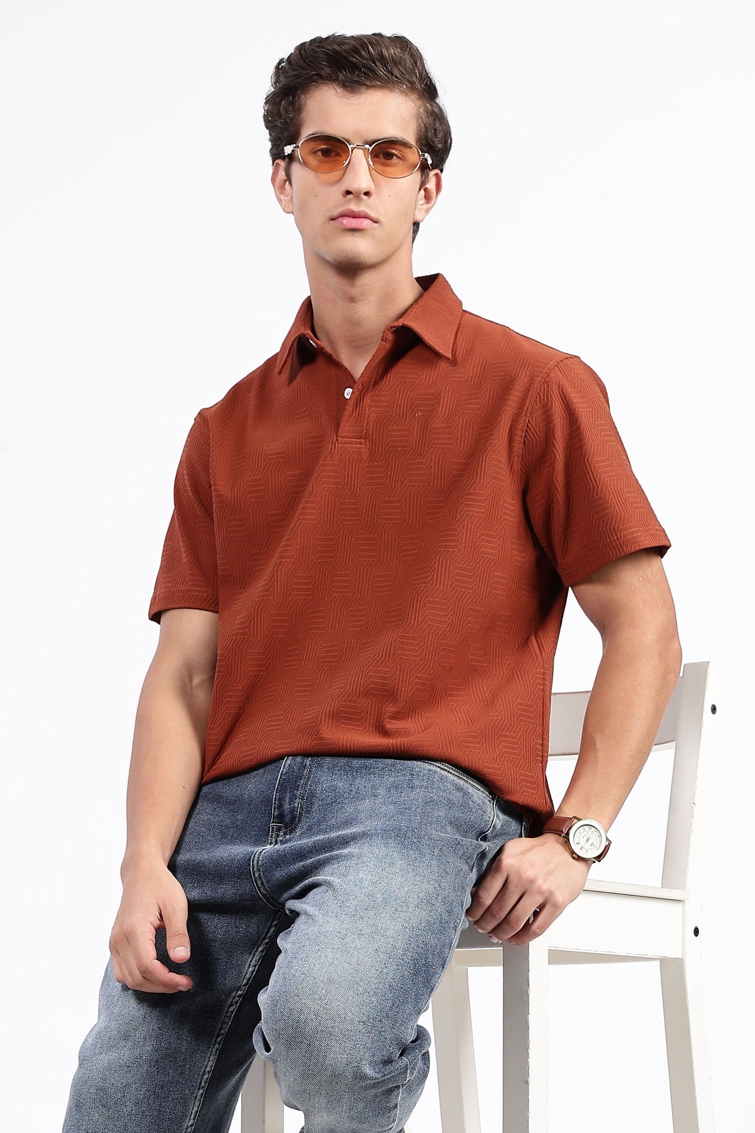 Dark Rust Polo